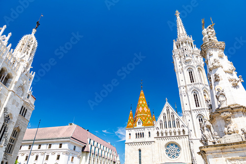 Canvas Print City of Budapest capital of Hungary downtown views