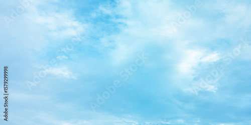 Sky blue effect clouds sunny light effect soft splashed reflection wallpaper. Clouds floating in the sky often evoke a feeling of calm or serenity, the peaceful mood of the image a storm approaching b