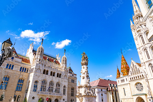 Canvas Print City of Budapest capital of Hungary downtown views