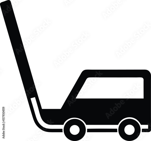 zamboni blade on white background.eps