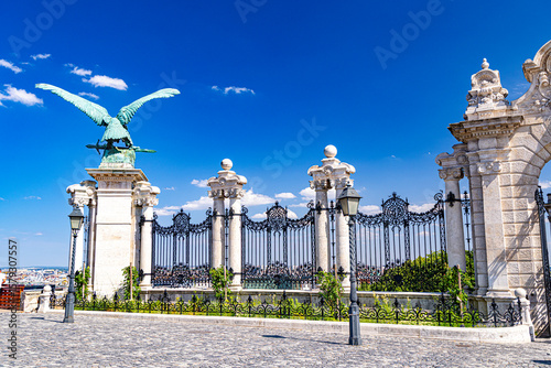 Canvas Print City of Budapest capital of Hungary downtown views