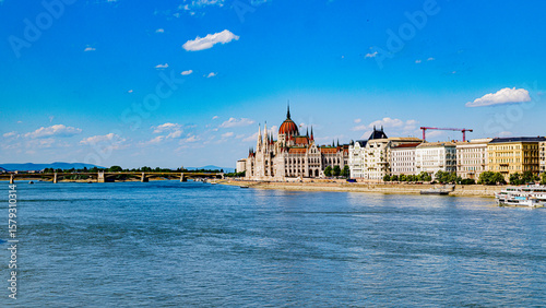 Canvas Print City of Budapest capital of Hungary downtown views