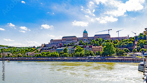 Canvas Print City of Budapest capital of Hungary downtown views