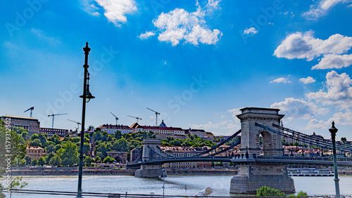 Canvas Print City of Budapest capital of Hungary downtown views
