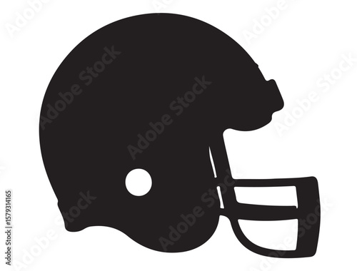 FOOTBALL HELMET SILHOUETTE