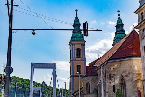 Canvas Print City of Budapest capital of Hungary downtown views