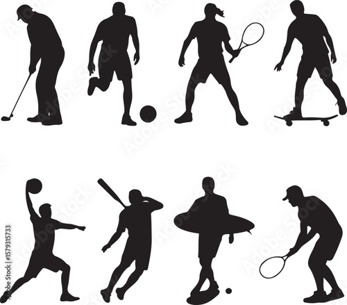 American Football Player Silhouette in Action Pose

Football Helmet and Ball Vector Design

Running Quarterback Silhouette for Sports Design

Black American Football Silhouette Illustration

Team Spor