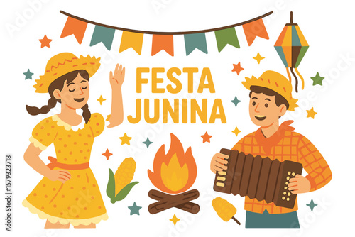 The Brazilian June party, known as Festa Junina, is a Latin American holiday