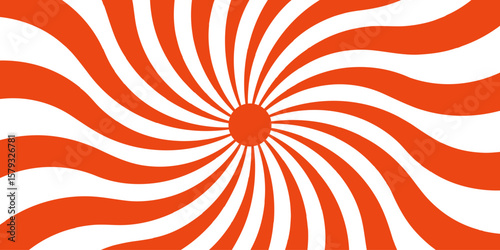 Abstract sunshine pattern vector background. Sun rays sunburst backdrop. Funky ray elements, circle motifs.Spiral radial striped backdrop design. Funky ray elements, circle Spiral.