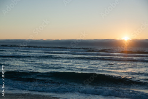 Galician beach landscape, Galicia, Spain. Do Rostro beach.