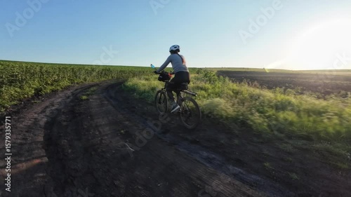 cycling in nature in wild places, bikepacking	
