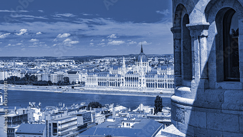Photography City of Budapest capital of Hungary downtown views