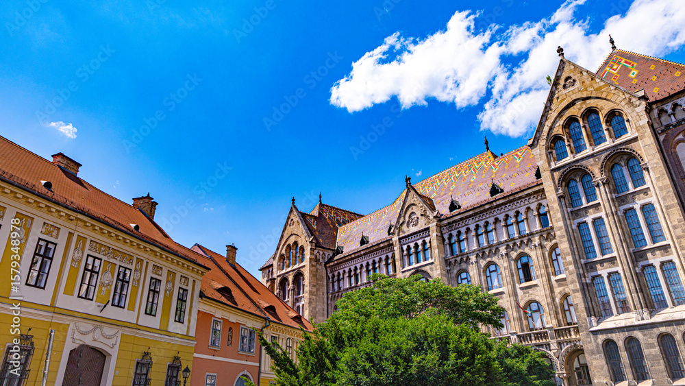 Obraz premium City of Budapest capital of Hungary downtown views