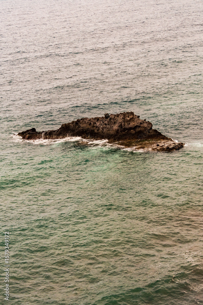 Obraz premium Paisaje en Rambla de Castro, Municipio de los Realejos, isla de Tenerife.