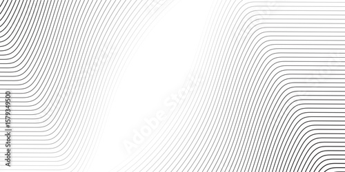 Abstract twisted background. Lines of variable thickness. Halftone effect line pattern. Grunge modern pop art texture for poster, banner, business cards, cover, postcard, design, stickers. eps10