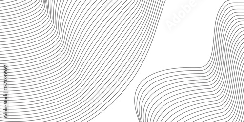 Abstract twisted background. Lines of variable thickness. Halftone effect line pattern. Grunge modern pop art texture for poster, banner, business cards, cover, postcard, design, stickers. eps10