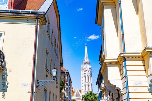Canvas Print City of Budapest capital of Hungary downtown views