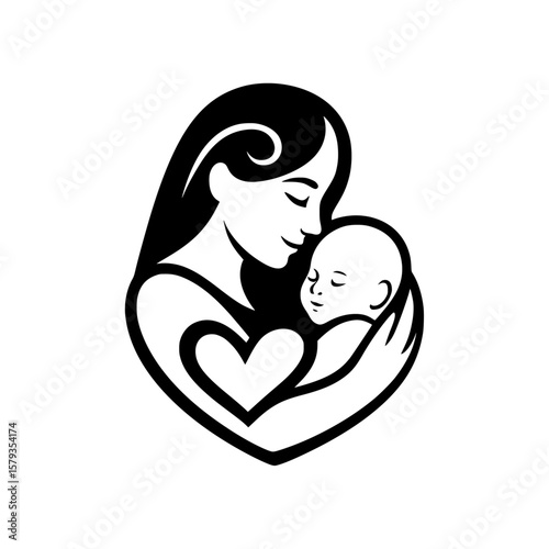 Mother care icon 