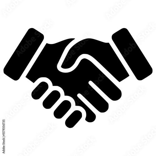 Handshake icon symbolizing agreement and collaboration