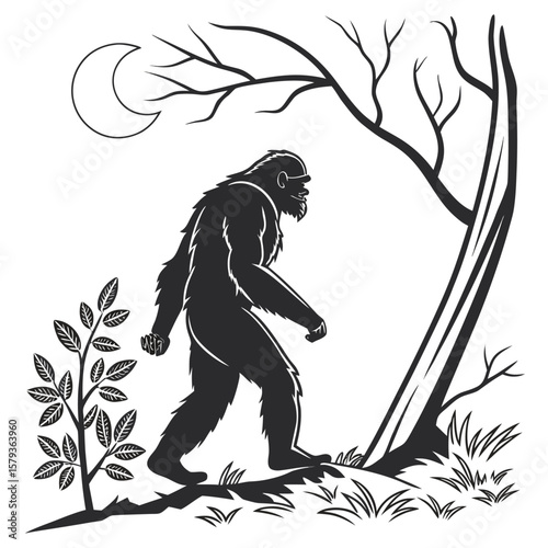 sasquatch bigfoot cryptid mythical creature