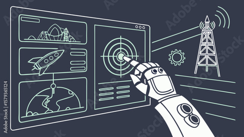 Ai automation robot interface technology future innovation digital transformation robotic arm control system