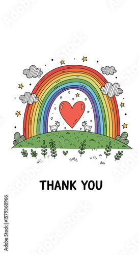 A rainbow of thanks for our frontline heroes appreciation