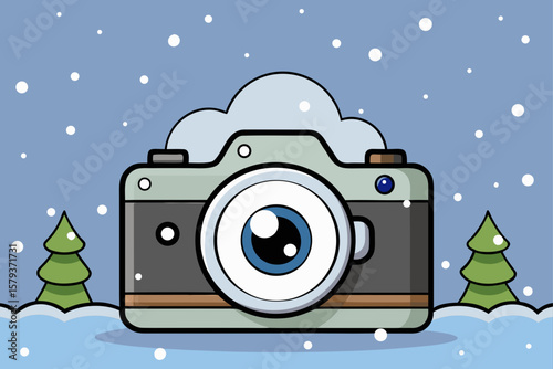 camera in winter