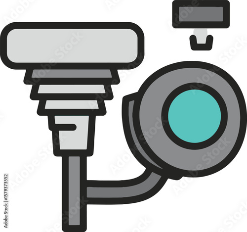 Modern Climate Monitoring System Icon