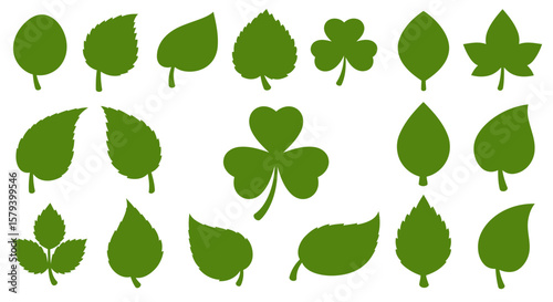 Nature's Green Leaf Vector Pack