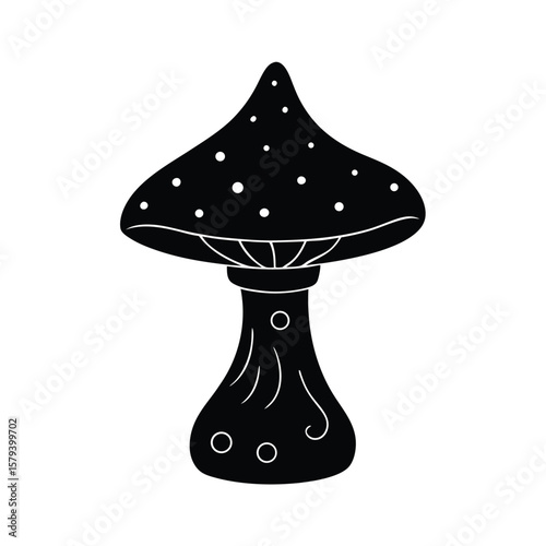 mushroom incense burner sculpture