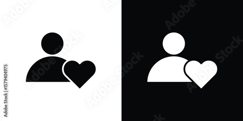 Wellness icon vector glyph pack. Black silhouette icons.