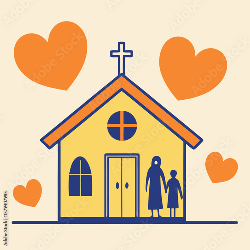Family Embraces Faith and Community at Beloved Community Church Filled with Love