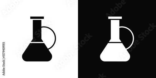 Massage oil icon vector glyph pack. Black silhouette icons.
