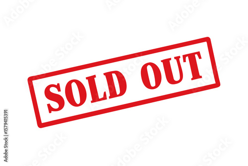 Sold Out Red Stamp