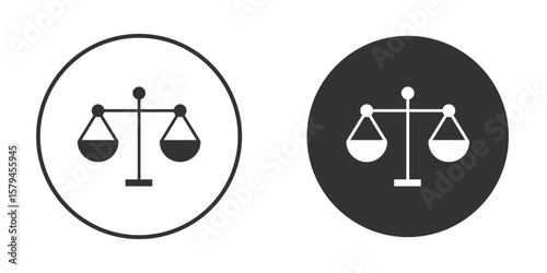 Economies of scale icon design flat silhouette style