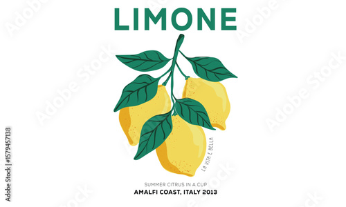 Summer food poster design. Lemon fruit artwork. Fresh lemon fruit print. Lemonade art. Nature fruit club print design. Organic food artwork for for t-shirt. Fruit vintage t-shirt design. Squeezed art.
