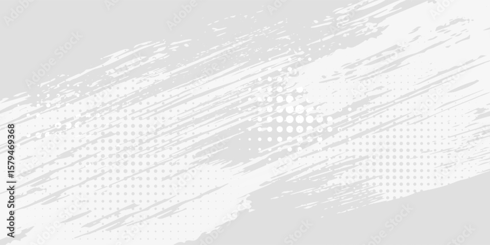 Obraz premium halftone on white background. Vector dots glitter or halftone glitter pattern texture Pop Art Style Background