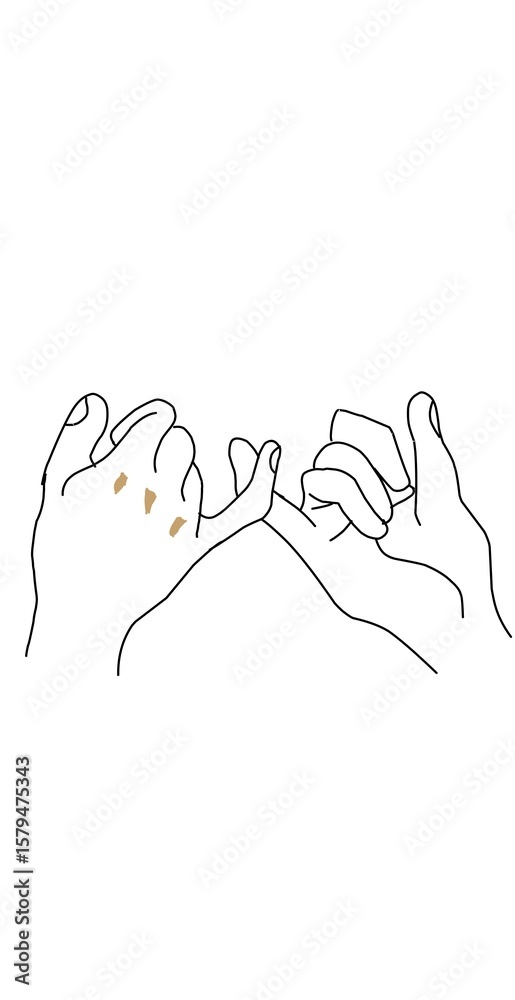 Fototapeta premium vector illustration of a silhouette of a woman