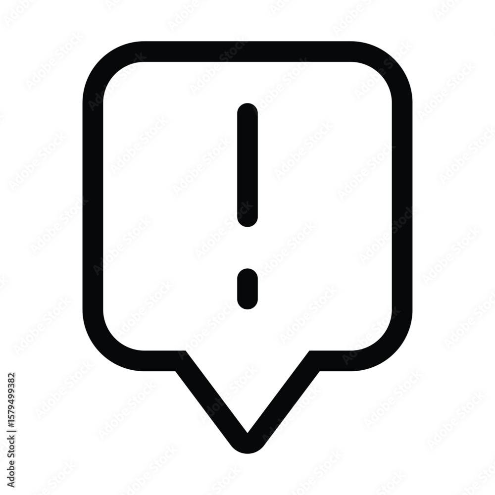 Annotation bubble icon for comments, notes, feedback, and messages. Annotation bubble icon for comments, notes, feedback, and messages.