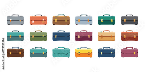 Mega Set of Dollar Line Icons 15 Unique Designs for Financial and Business Use on transparent background This mega set includes unique dollar line icons