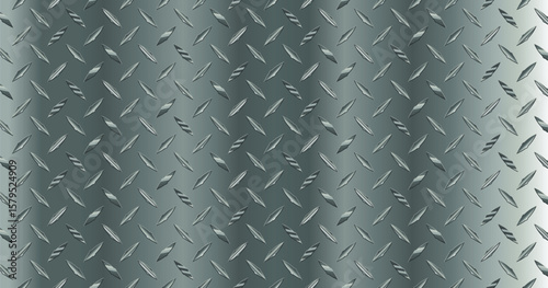 shiny metal tread diamond plate pattern steel texture illustration wallpaper wide background suitable for your design project