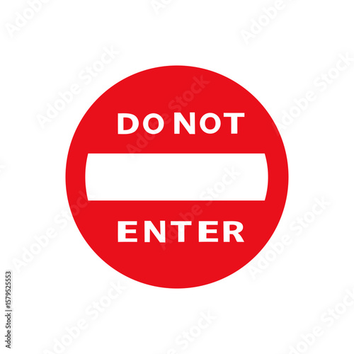 Free Download Do Not Enter sign - GFXLoad