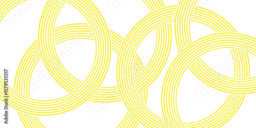 Pasta background, spaghetti abstract geometric pattern. Macaroni yellow poster. Wavy abstract pattern. Pasta vector illustration