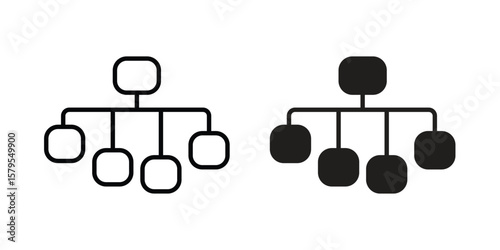 classification icon Logo Design Vector Template Illustration