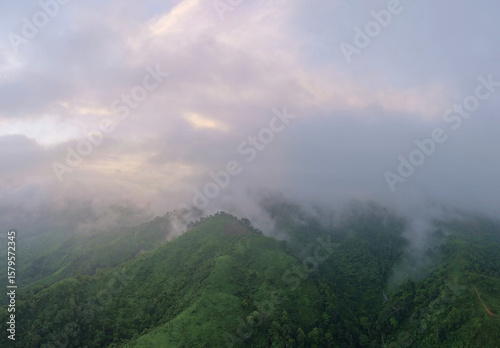 Clouds, Valleys & Dreams - Bandarban Aerial Beauty