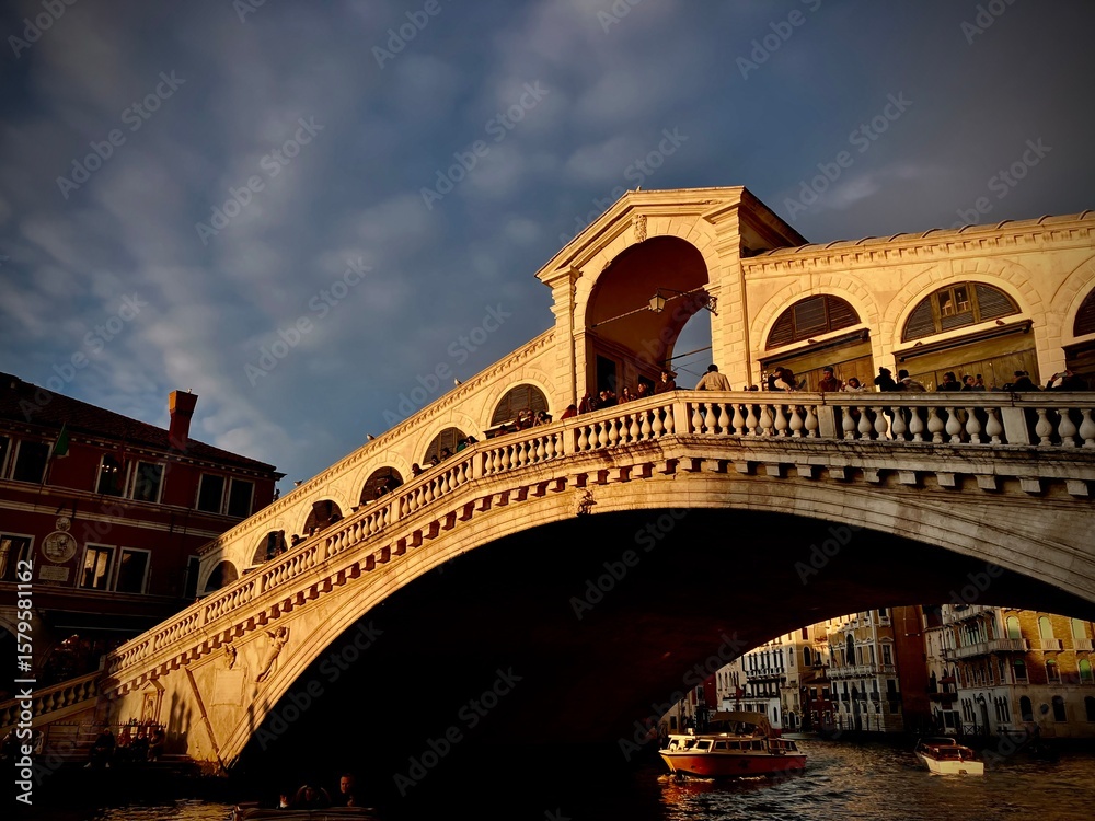 Naklejka premium bridge of venice