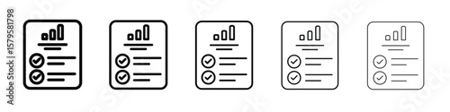 Quota icon in web style. Vector illustration. Eps10
