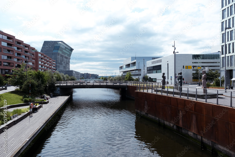 Fototapeta premium bridge over the river