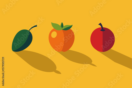 vector illustration of a fruit
