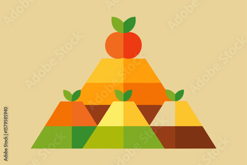 illustration of fruit and vegetables